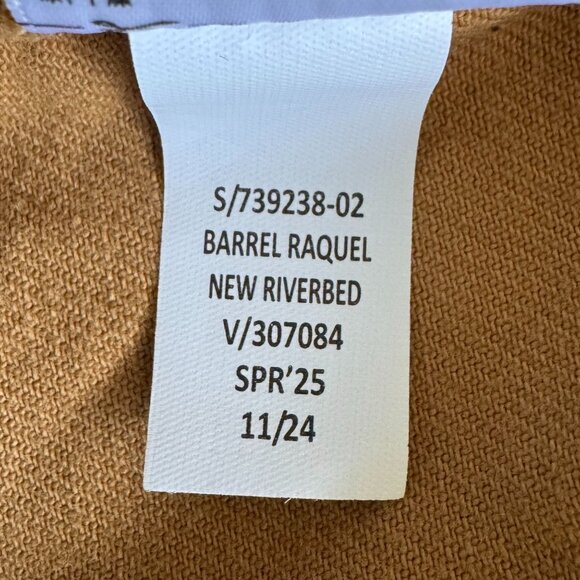 Gap Barrel High Rise Slouchy Relaxed Jeans in Riverbed Brown Size 31/12 R - Picture 14 of 14